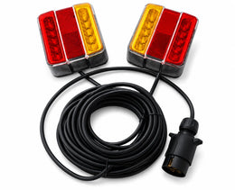 LED Magnetic Trailer Tail Light Set (7.5 Metre Cable) - LG556