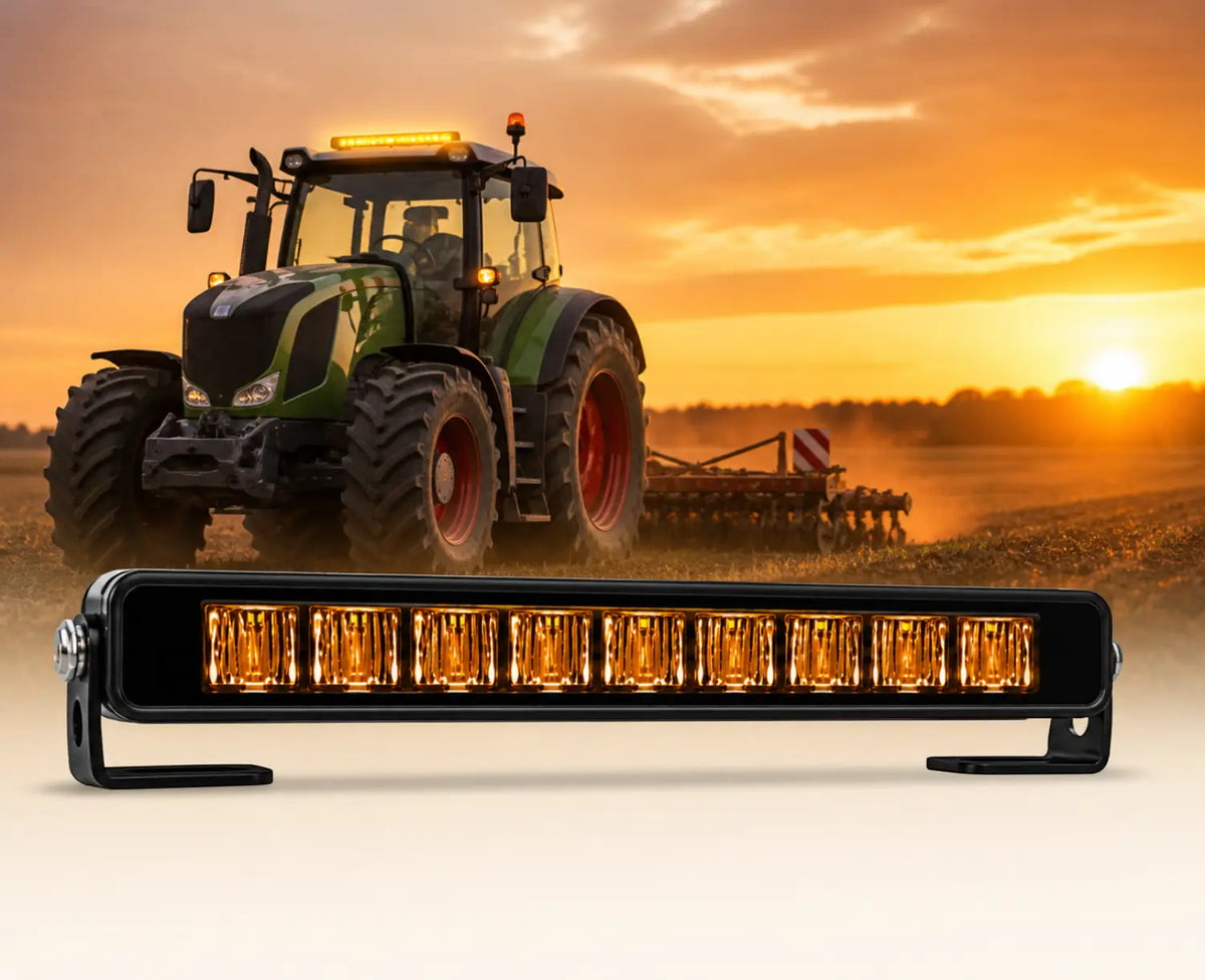 12" (300mm) Super Slim LED Driving Bar with Dual Colour Park Light - LG950