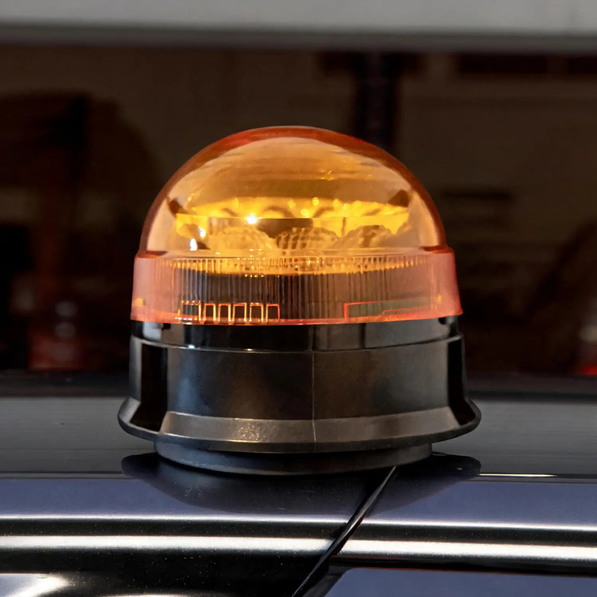 Orange Magnetic Flashing Beacon Light 12V/24V – LG708