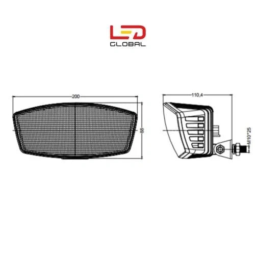 50 Watt LED Work Light - LG806