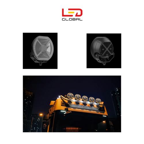 9" 160W LED Driving Light with Dual Position & Amber Strobe – LG936