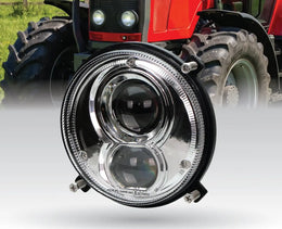 90 Watt LED Round High & Low Beam Headlight - LG824EU