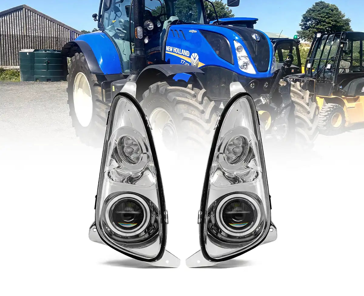 New Holland Tractor Full LED Headlight with Emark (Left) - LG922LEU